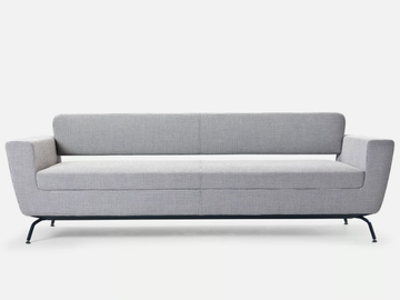 SERIE_50 - 3 seater fabric leisure sofa by La Cividina - view 3